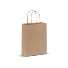 Papieren kraft tas 90g/m² 18x8x22cm - Topgiving