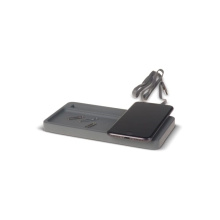 Limestone Desk organizer with wireless charger 5W - Topgiving