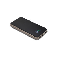 Draadloze powerbank met hoogglans oppervlak 8000mAh - Topgiving