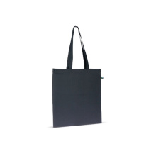 Fairtrade katoenen tas gekleurd lang 140g/m² 38x42cm - Topgiving