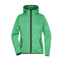 Ladies' Knitted Fleece Hoody - Topgiving