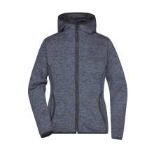 Ladies' Knitted Fleece Hoody - Topgiving