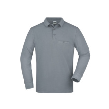 Men's Workwear Polo Pocket Longsleeve - Topgiving