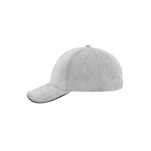 6 Panel Corduroy Sandwich Cap - Topgiving