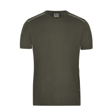 Men's Workwear T-Shirt - SOLID - - Topgiving