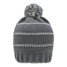 Knitted Winter Beanie with Pompon - Topgiving