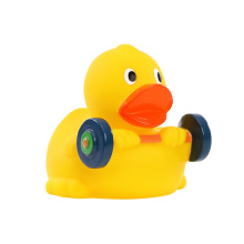 Squeaky duck weightlifter - Topgiving