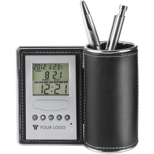 PU Bureau organiser en klok Millie - Topgiving