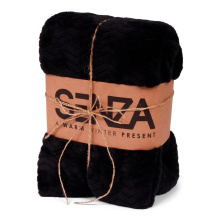 SENZA Gift Plaid Zwart - Topgiving