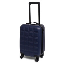 Norländer Cabin Size Trolley Squared Marineblauw - Topgiving