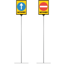 Vloerstandaard Routing A4 - Topgiving