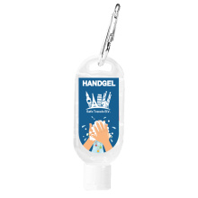 Desinfecterende handgel met karabijnhaak 30 ml - Topgiving