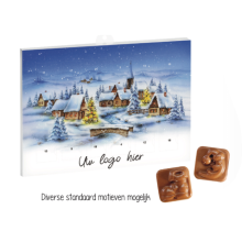 Klassiek A5 Adventskalender met standaard motief - Topgiving