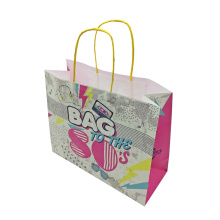 Budget papieren kraft tas 31 x 12 x 25 cm - Topgiving