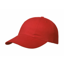 Brushed 6 panel cap, turned top - Topgiving