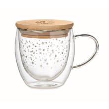 Dubbelwandige borosilicaat mok - Topgiving