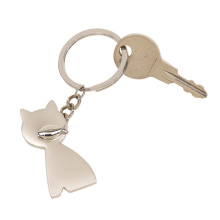 Metalen sleutelhanger cat - Topgiving