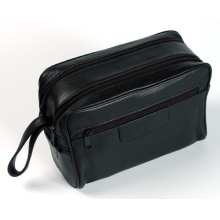 Toilettas zwart nappa rundleder - Topgiving