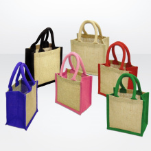 Kleine jute gift bag - Topgiving