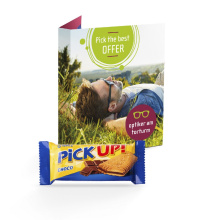Promotion card midi pick up mini choco - Topgiving