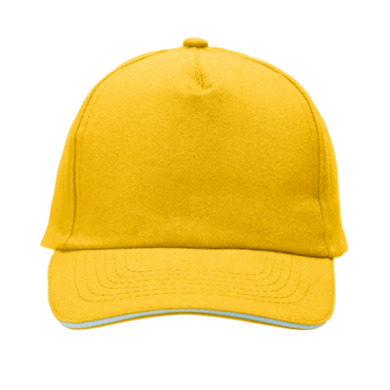 Cap 5 panel brushed klittenbandsluiting - Topgiving