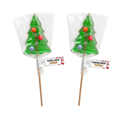 Kerstboom lolly - Topgiving