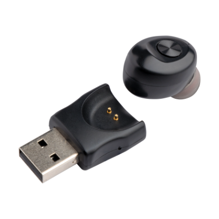 Oordopje bluetooth USB oplader - Topgiving