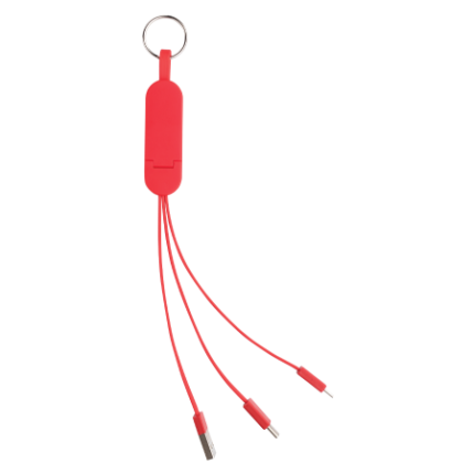 3 in 1 laadkabel met houder - Topgiving