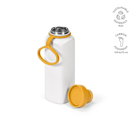 Ural fles gerecycled roestvrij staal 820 ml - Topgiving