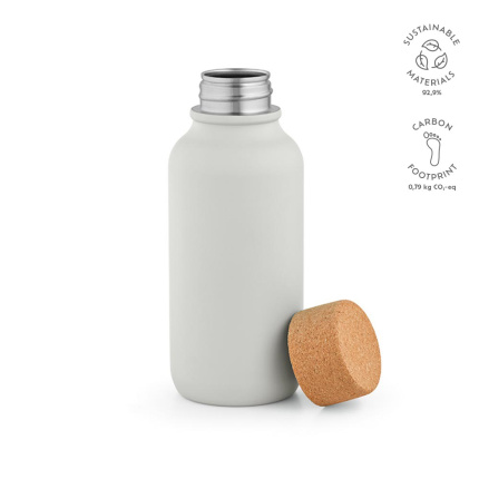 Volga fles gerecycled roestvrij staal 530 ml - Topgiving