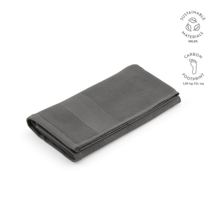 Handdoek 30 x 50 cm gerecycled katoen 500 grams EU - Topgiving