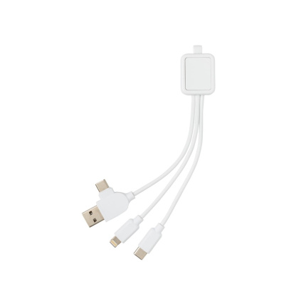 6-in-1 Antimicrobiële kabel - Topgiving