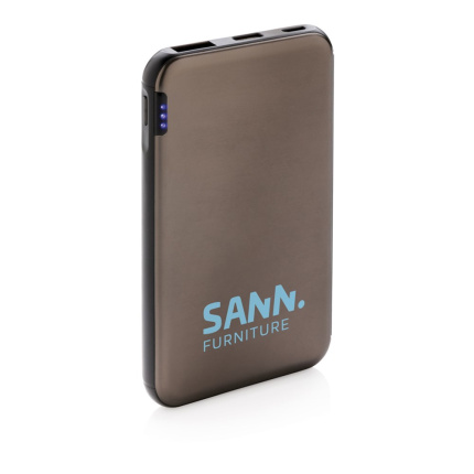 5.000 mAh zakformaat powerbank - Topgiving