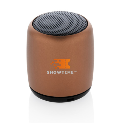 Mini aluminium draadloze speaker - Topgiving