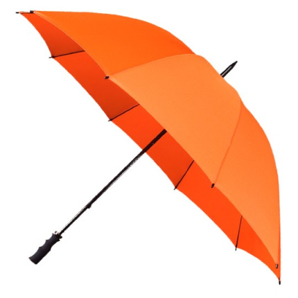 Falcone - Golfparaplu - Handopening - Windproof -  130 cm - Oranje - Topgiving