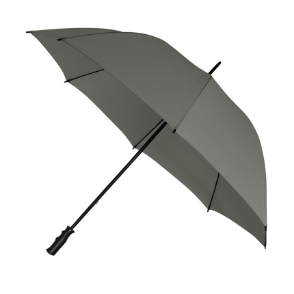 Falconetti- Grote paraplu - Automaat - Windproof -  125 cm - Grijs - Topgiving