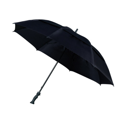 Falcone - Stormparaplu - Handopening - Windproof -  130 cm - Zwart - Topgiving