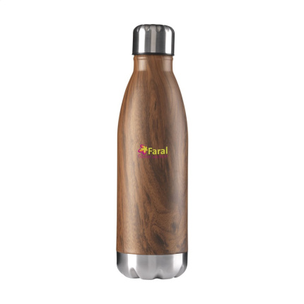 Topflask Wood 500 ml drinkfles - Topgiving