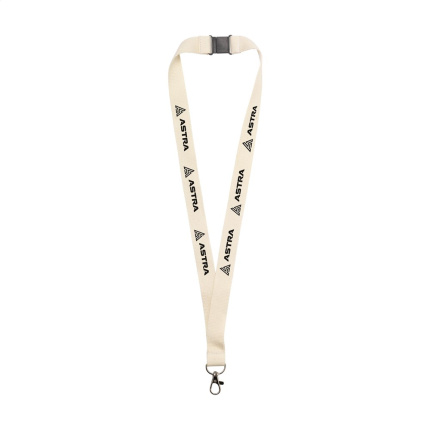 Lanyard Organic Cotton 2 cm keycord - Topgiving