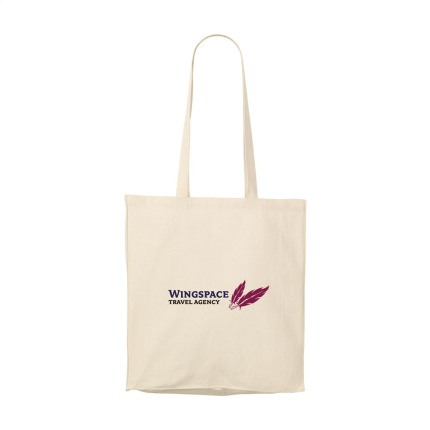 Natural Square Bag (165 g/m²) katoenen tas - Topgiving