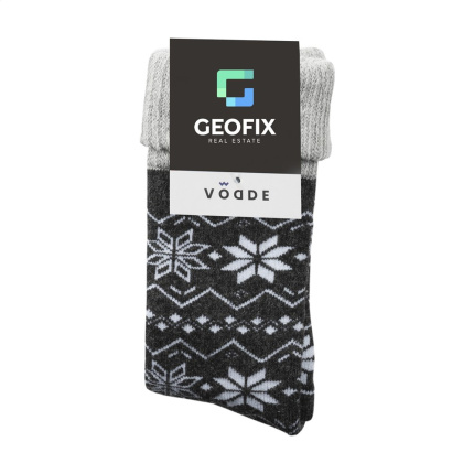 Vodde Recycled Wool Winter Socks - Topgiving