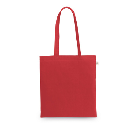 Tas van gerecycleerd katoen (70%) en polyester (30% rPET) (150 g/m&sup2;), met handgrepen van 65 cm - Topgiving