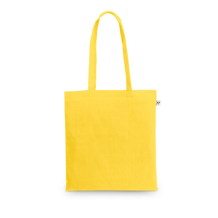 Tas van gerecycleerd katoen (70%) en polyester (30% rPET) (150 g/m&sup2;), met handgrepen van 65 cm - Topgiving
