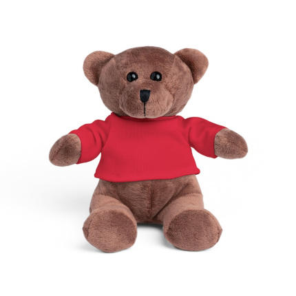 Teddybeer knuffel met t-shirt aan - Topgiving