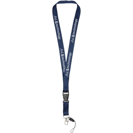 Sagan lanyard met afneembare gesp en telefoonhouder - Topgiving