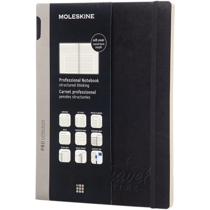 Moleskine Pro notebook XL softcover - Topgiving