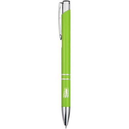 Moneta balpen van gerecycled aluminium (zwarte inkt) - Topgiving