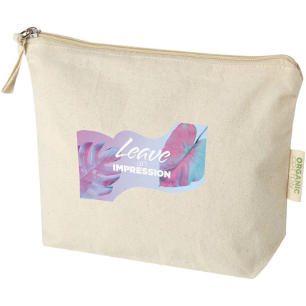 Odisha 180 g/m&sup2; OCS biologisch katoenen toilettas 1L - Topgiving