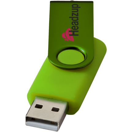 Rotate-metallic USB 4GB - Topgiving