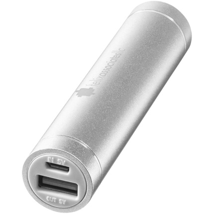 Bolt aluminium powerbank 2200 mAh - Topgiving